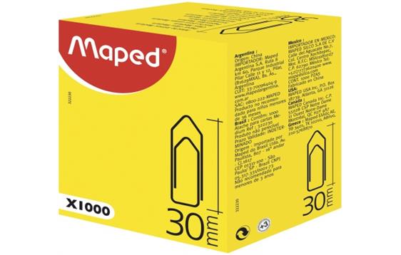 777351   Binders MAPED medium 30mm (1000) 